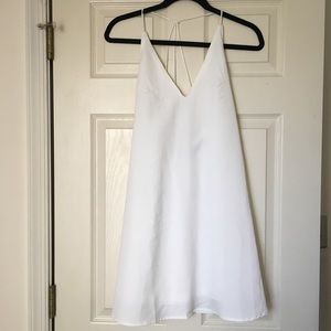 White Strappy Dress